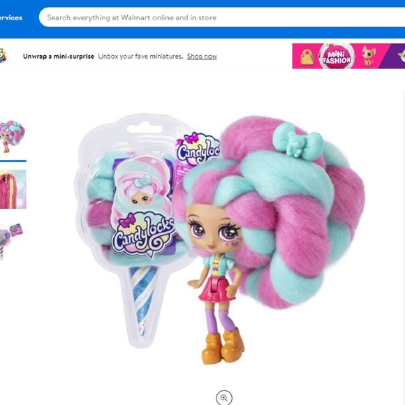 Candylocks 3-Inch Collectible Surprise Doll with Accessories - Picture 10 of 10